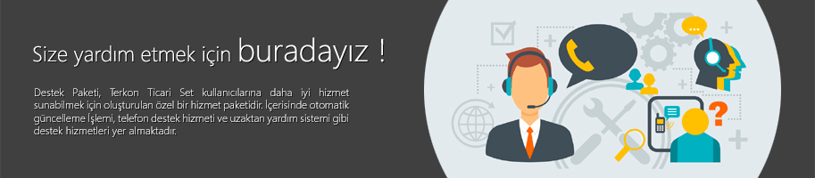 Destek Hizmetlerimiz